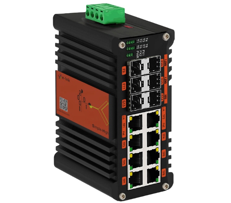 สวิตช์อุตสาหกรรม L2 Plus Manag - Sfp+ 10G Managed Switch 8 Port บทวิจารณ์และราคา