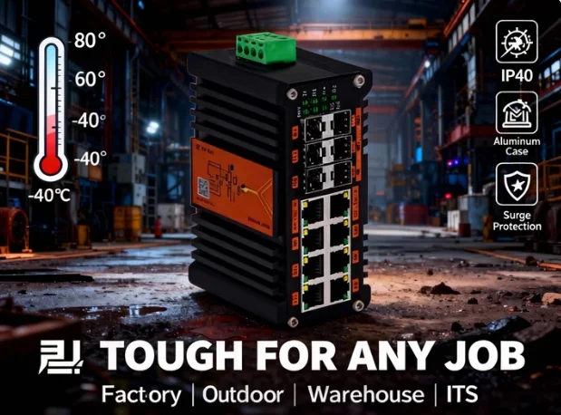 สวิตช์ PoE แบบมีการจัดการระดับ - Sfp+ 10G Managed Switch 8 Port บทวิจารณ์และราคา